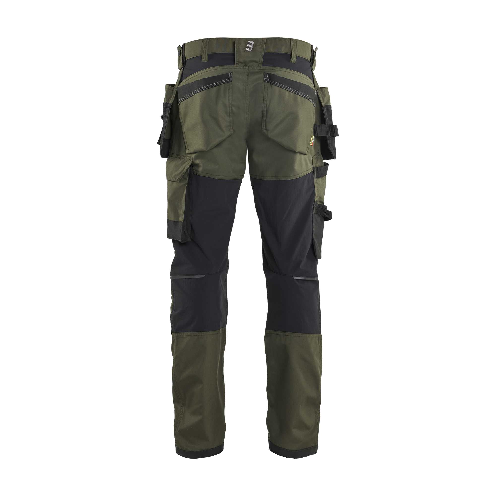 BLAKLADER 17501832 | Craftsman trousers with stretch Work Trousers Men - twill fabric